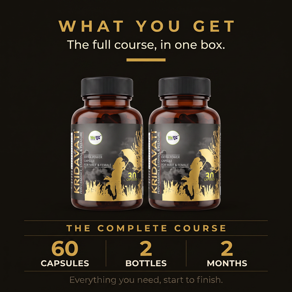 Kridavati 2 Month Full Course — bogo 2 bottles